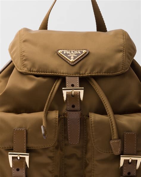 prada small backpack nylon|Prada small re nylon backpack.